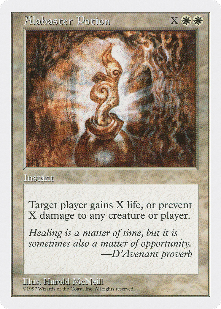 {C} Alabaster Potion [Fifth Edition][5ED 003]