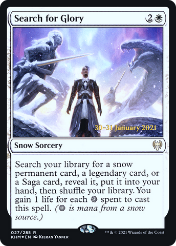 {R} Search for Glory [Kaldheim Prerelease Promos][PR KHM 027]
