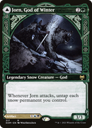{R} Jorn, God of Winter // Kaldring, the Rimestaff (Showcase) [Kaldheim][KHM 317]
