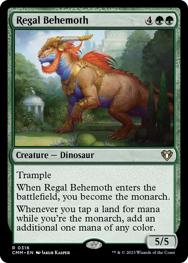 {R} Regal Behemoth [Commander Masters][CMM 316]