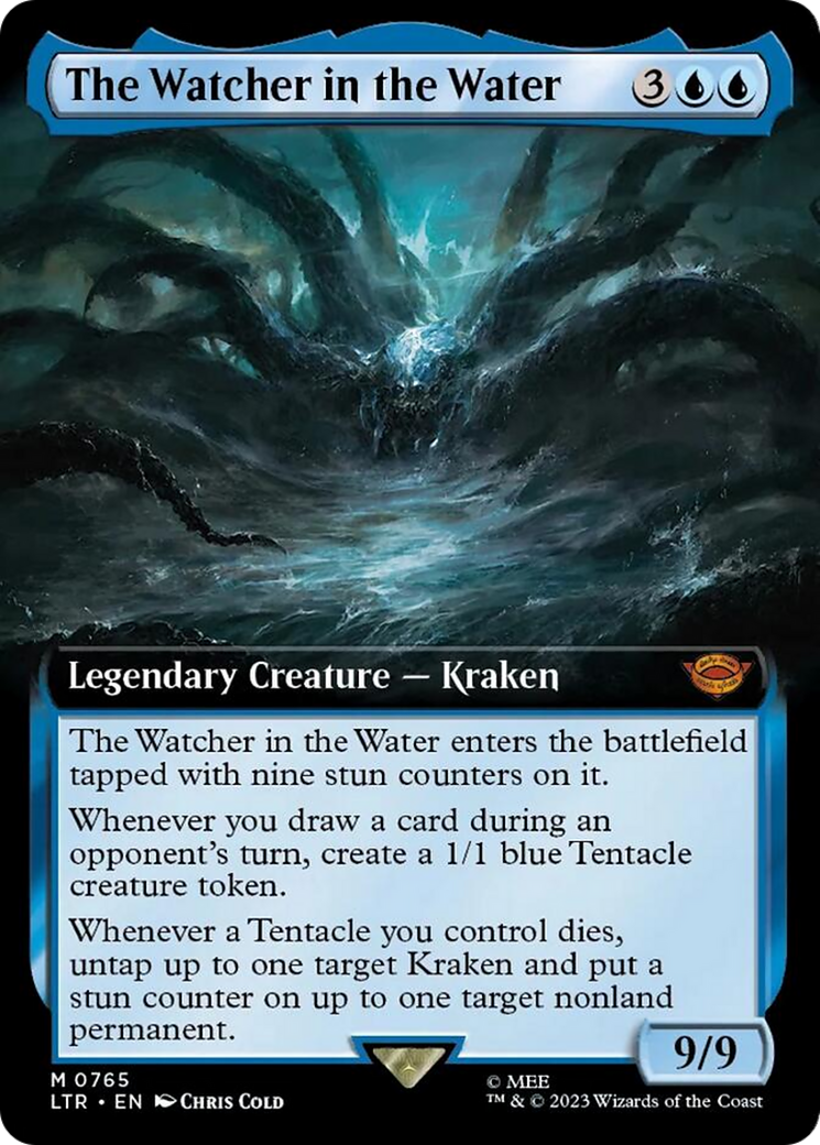 {R} The Watcher in the Water (Extended Art) [The Lord of the Rings: Tales of Middle-Earth][LTR 765]