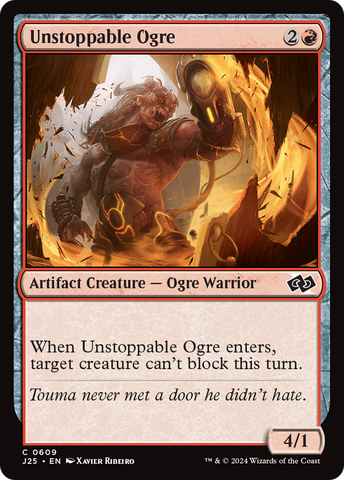 {C} Unstoppable Ogre [Foundations Jumpstart][J25 609]
