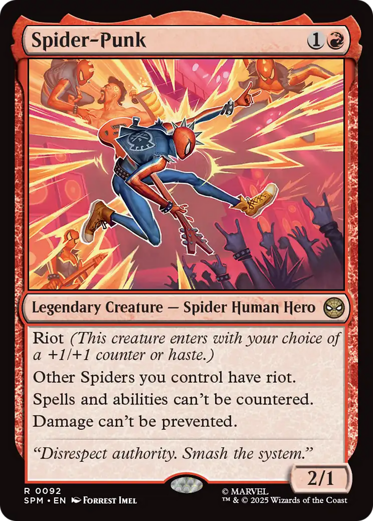 {@@ SPM R} Spider-Punk [Marvel's Spider-Man] [SPM 092]