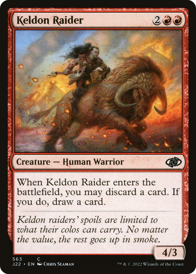 {C} Keldon Raider [Jumpstart 2022][J22 563]