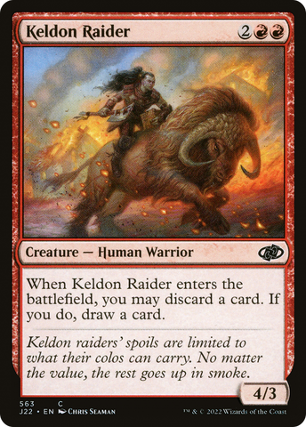 {C} Keldon Raider [Jumpstart 2022][J22 563]