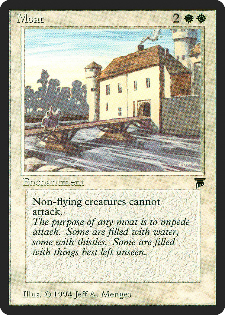 {R} Moat [Legends][LEG 028] - Misty Mountain Games