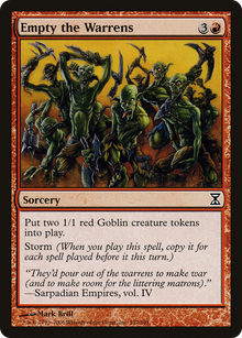 {C} Empty the Warrens [Time Spiral][TSP 152]