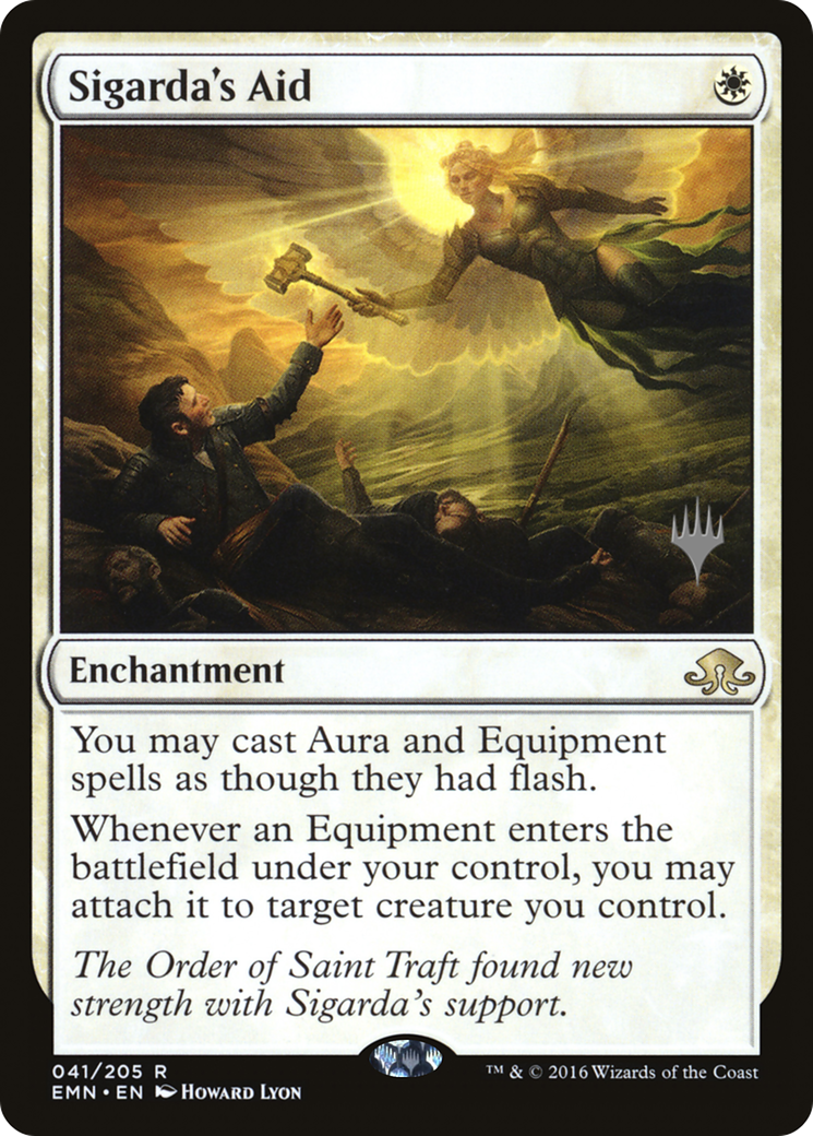 {R} Sigarda's Aid (Promo Pack) [Eldritch Moon Promos][PP EMN 041] - Misty Mountain Games
