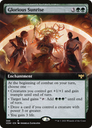{R} Glorious Sunrise (Extended Art) [Innistrad: Crimson Vow][VOW 388]