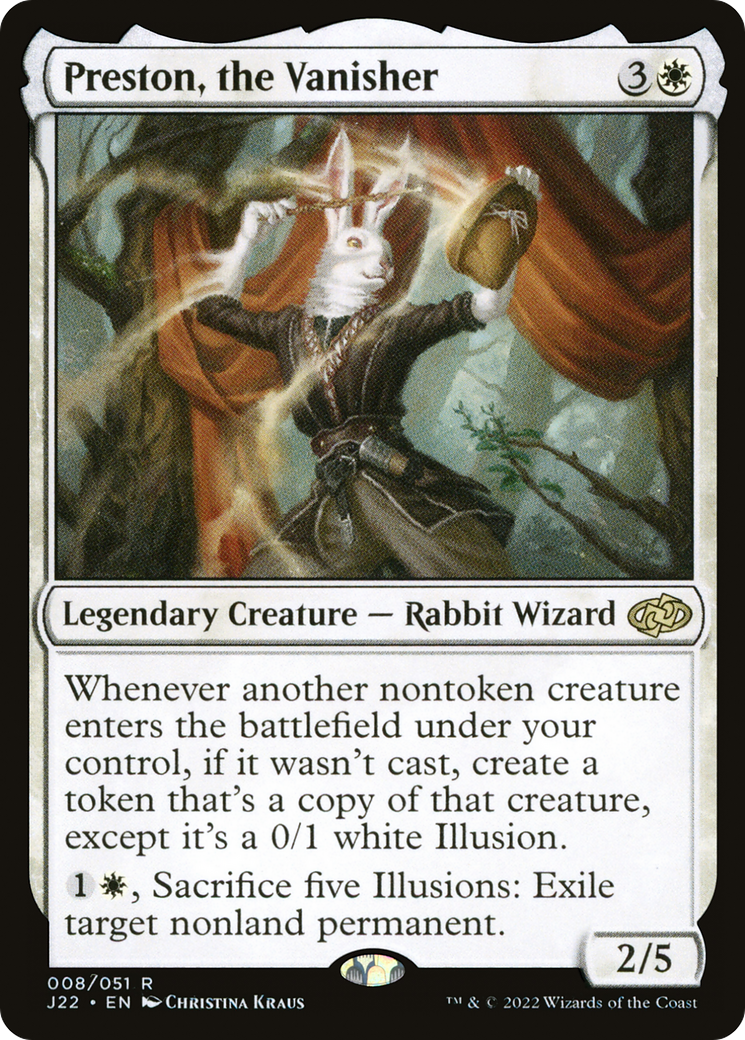 {R} Preston, the Vanisher [Jumpstart 2022][J22 008]