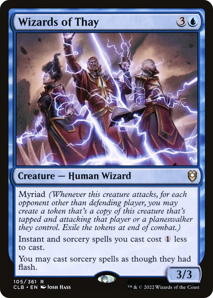 {R} Wizards of Thay [Commander Legends: Battle for Baldur's Gate][CLB 105]