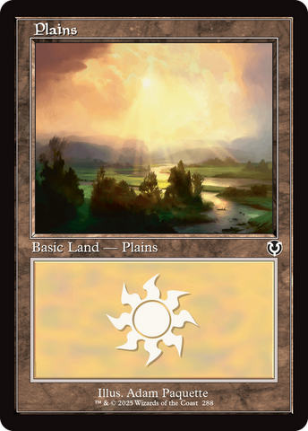 {B}[INR 288] Plains (288) (Retro Frame) [Innistrad Remastered]