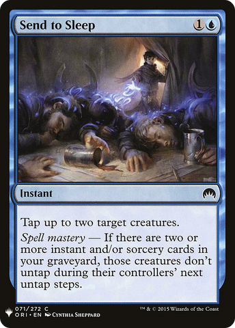 {C} Send to Sleep [Mystery Booster][LS ORI 071]