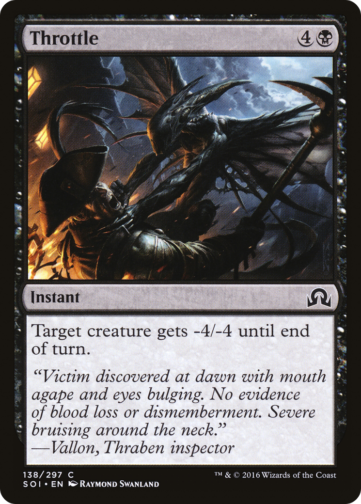 {C} Throttle [Shadows over Innistrad][SOI 138]