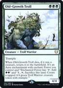 {R} Old-Growth Troll [Kaldheim Prerelease Promos][PR KHM 185]