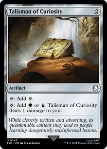 {C} Talisman of Curiosity [Fallout][PIP 245]