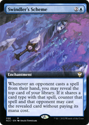 {R} Swindler's Scheme (Extended Art) [Streets of New Capenna Commander][NCC 096]