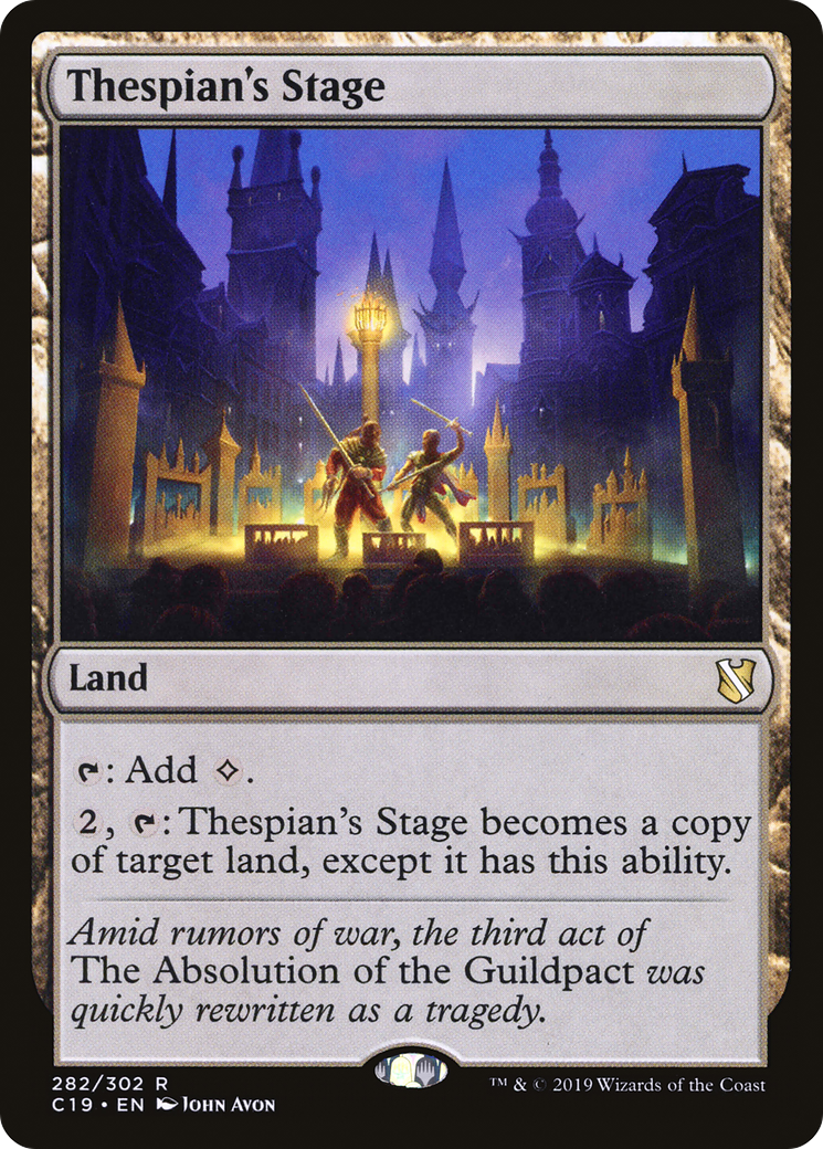 {R} Thespian's Stage [Commander 2019][C19 282] - Misty Mountain Games