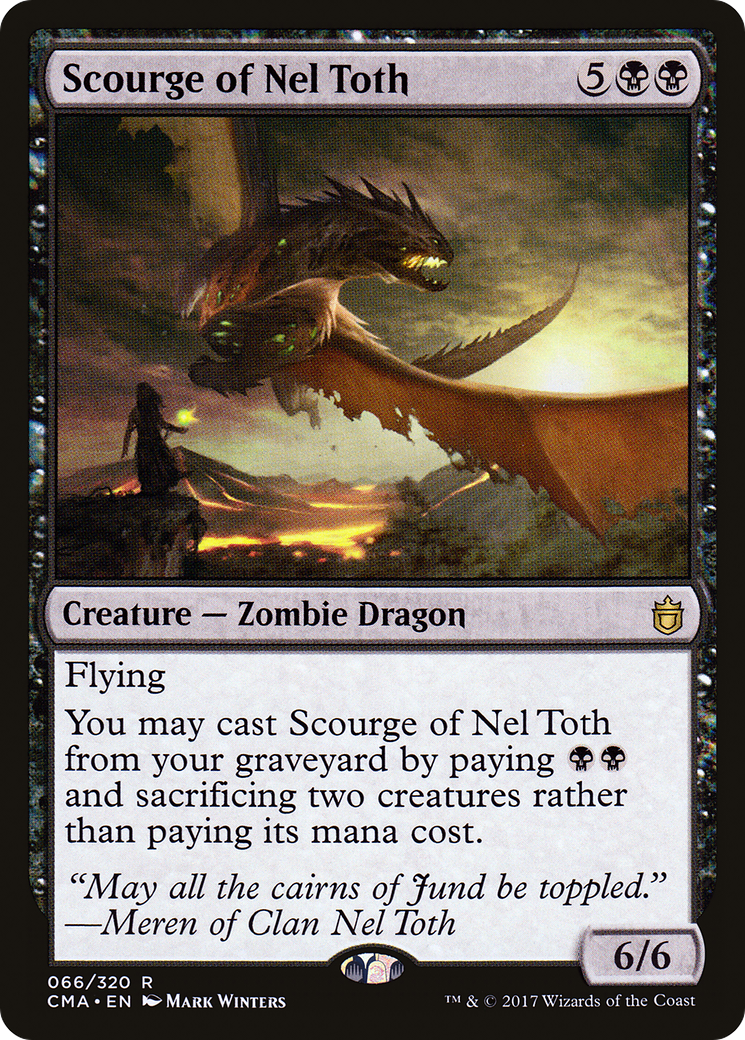 {R} Scourge of Nel Toth [Commander Anthology][CMA 066] - Misty Mountain Games