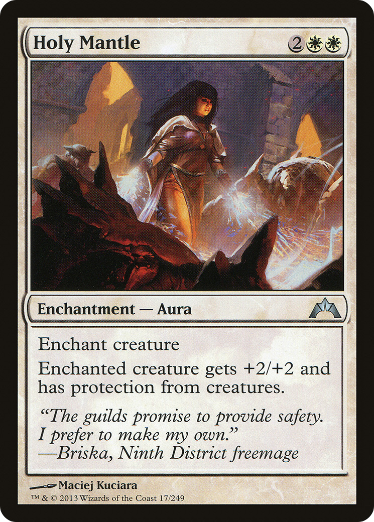 {C} Holy Mantle [Gatecrash][GTC 017]