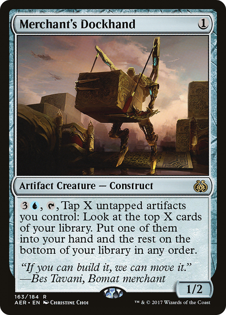 {R} Merchant's Dockhand [Aether Revolt][AER 163] - Misty Mountain Games