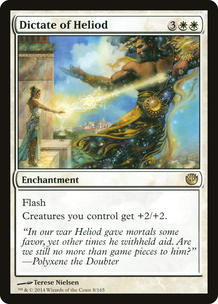 {R} Dictate of Heliod [Journey into Nyx][JOU 008]
