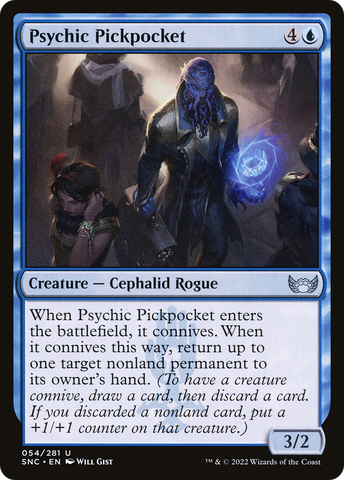 {C} Psychic Pickpocket [Streets of New Capenna][SNC 054]