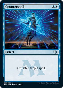 {C} Counterspell (Foil Etched) [Modern Horizons 2][ET MH2 267]