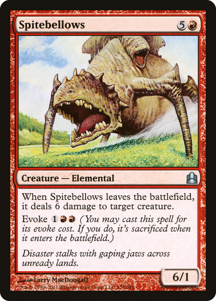 {C} Spitebellows [Commander 2011][CMD 135]