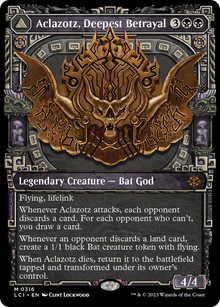 {@R} Aclazotz, Deepest Betrayal // Temple of the Dead (Showcase) [The Lost Caverns of Ixalan][LCI 316]