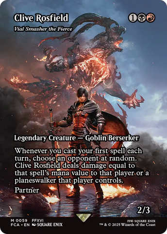 {R} Vial Smasher the Fierce - Clive Rosfield (Showcase) [FINAL FANTASY : Through the Ages][FCA 059]