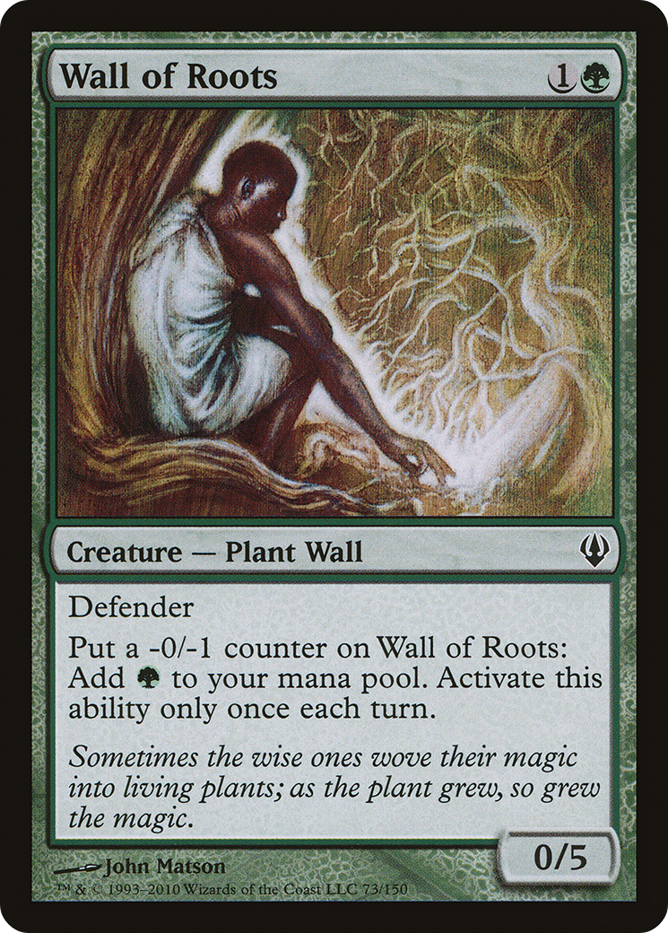 {C} Wall of Roots [Archenemy][ARC 073]