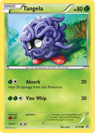 [PKM] Tangela (4/160) [XY: Primal Clash]