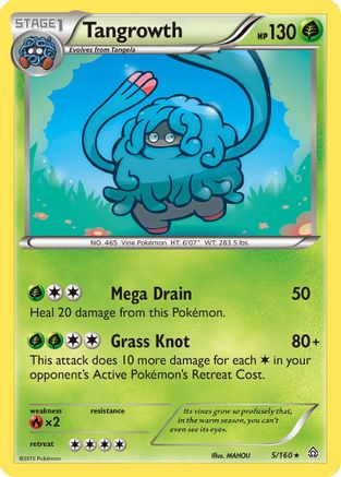[PKM-R] Tangrowth (5/160) [XY: Primal Clash]