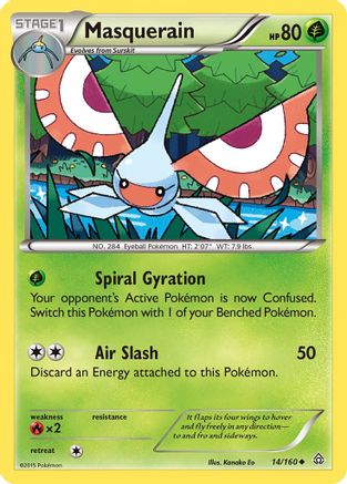 [PKM] Masquerain (14/160) [XY: Primal Clash]