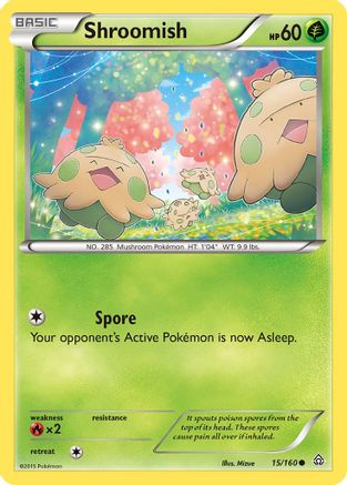 [PKM] Shroomish (15/160) [XY: Primal Clash]