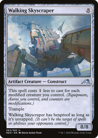 {C} Walking Skyscraper [Kamigawa: Neon Dynasty][NEO 263]