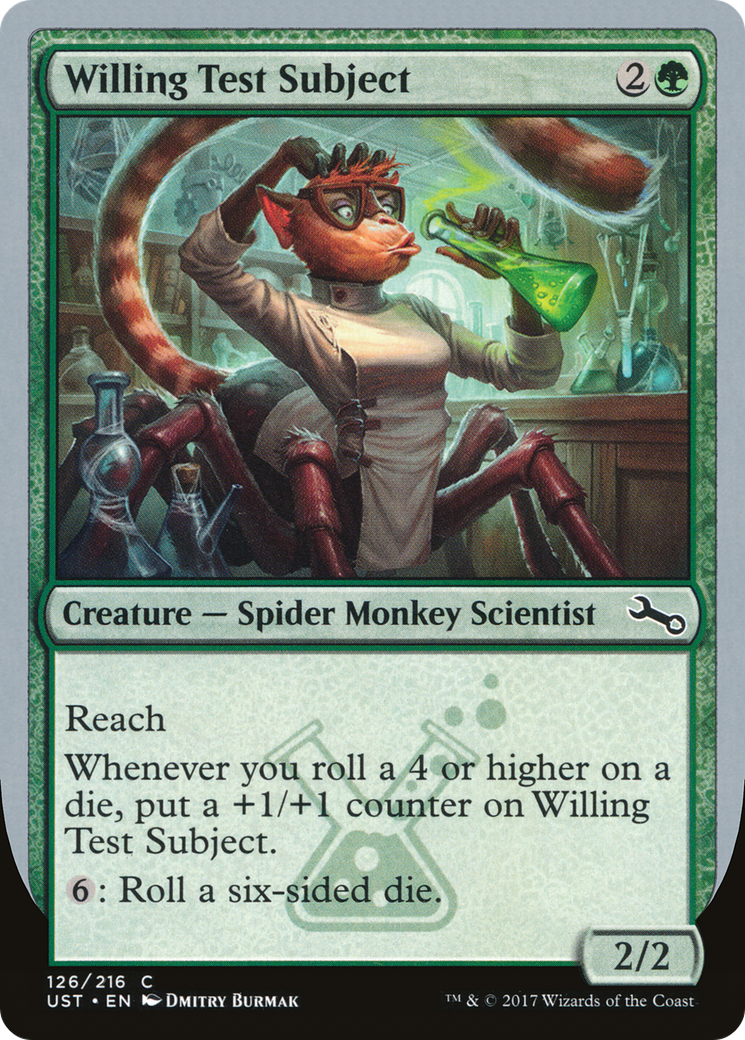 {C} Willing Test Subject [Unstable][UST 126]