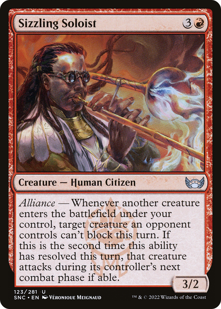 {C} Sizzling Soloist [Streets of New Capenna][SNC 123]