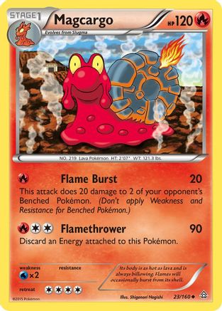 [PKM] Magcargo (23/160) [XY: Primal Clash]
