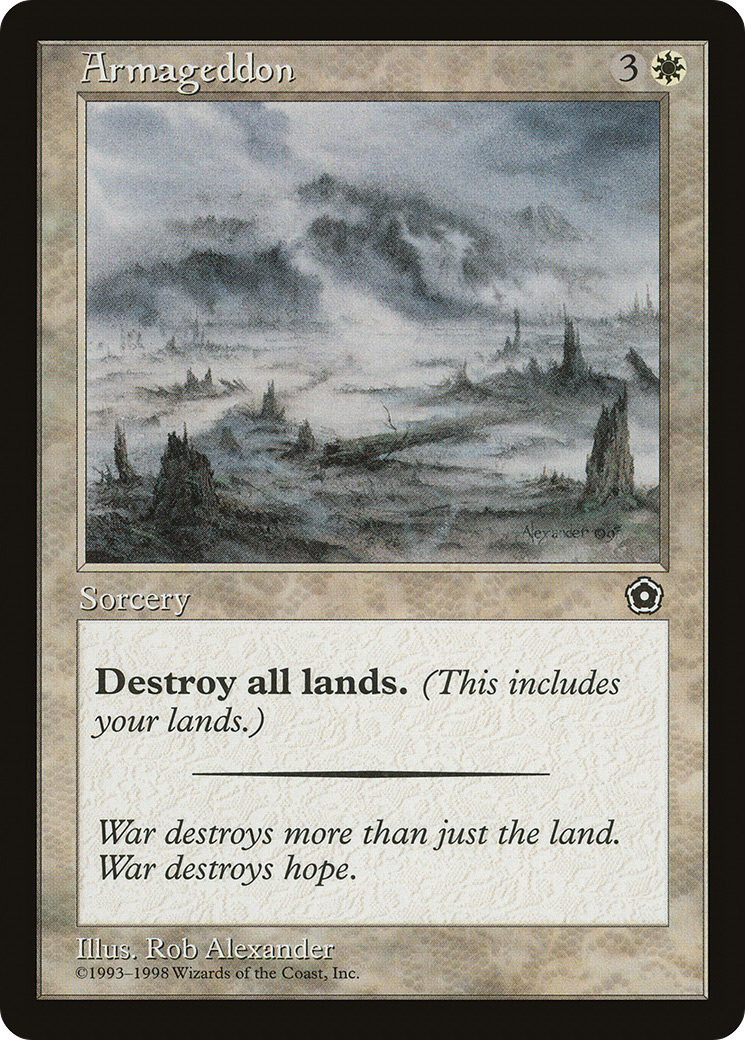 {R} Armageddon [Portal Second Age][PO2 012] - Misty Mountain Games