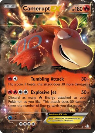 [PKM] Camerupt EX (29/160) [XY: Primal Clash]