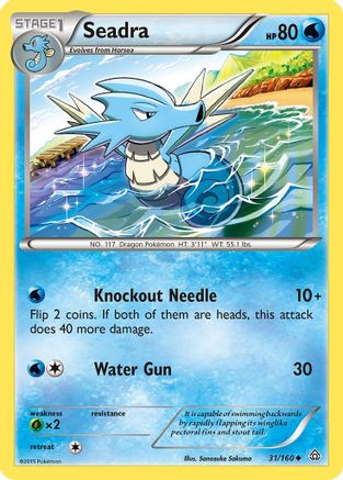 [PKM] Seadra (31/160) [XY: Primal Clash]