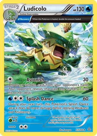 [PKM-R] Ludicolo (37/160) [XY: Primal Clash]