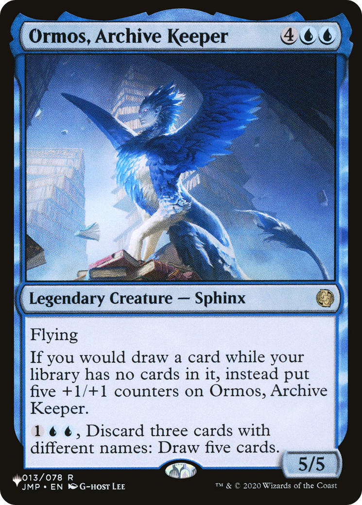 Ormos, Archive Keeper [LIST 013/078]