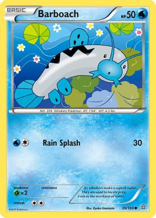 [PKM] Barboach (39/160) [XY: Primal Clash]