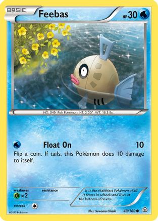 [PKM-C] Feebas (43/160) [XY: Primal Clash]