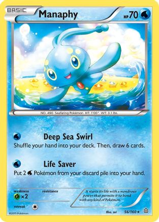 [PKM] Manaphy (56/160) [XY: Primal Clash]