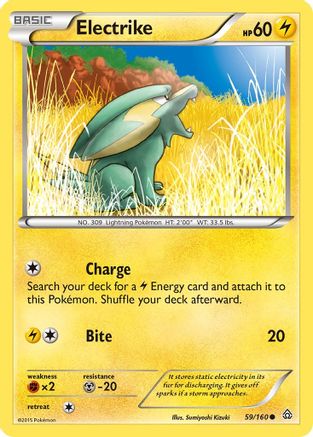 [PKM] Electrike (59/160) [XY: Primal Clash]