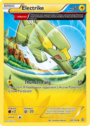 [PKM] Electrike (60/160) [XY: Primal Clash]